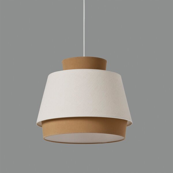 ACB Iluminacion Závěsné svítidlo ASPEN, ⌀ 45 cm, 1xE27 15W Barva: Zelená, Barva montury: Bílá