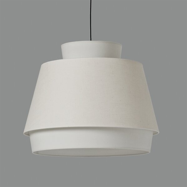 ACB Iluminacion Závěsné svítidlo ASPEN, ⌀ 60 cm, 1xE27 15W Barva: Zelená, Barva montury: Bílá