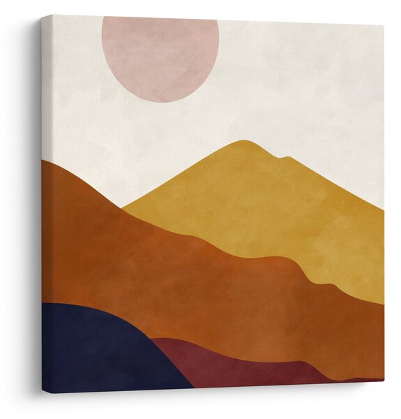 Obraz - Akvarelové hory N⁰1 (30x30 cm)