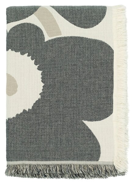 Marimekko Deka Unikko 150x220, šedo-bílá
