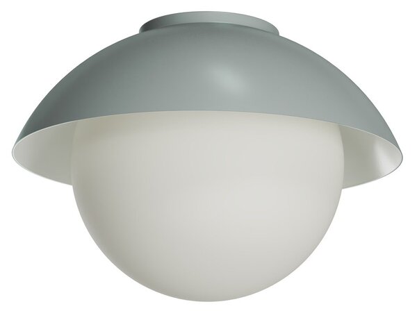OS LUK60504 LUKIDA 2 stropní/nástěnné skleněné svítidlo šedá / bílá IP65 4000 K 20W LED - OSMONT