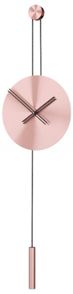 Mclocks Designové nástěnné hodiny SER45016 Serenity rose gold-black 90cm