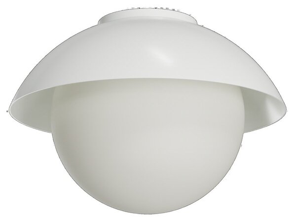 OS LUK60500 LUKIDA 2 stropní/nástěnné skleněné svítidlo bílá IP65 4000 K 20W LED - OSMONT