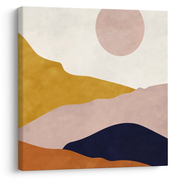 Obraz - Akvarelové hory N⁰3 (30x30 cm)