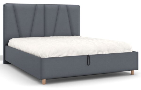 Čalouněná postel Ventura Frame Standard, Plastic, Sin Cassa Grey 615, 180x200 cm