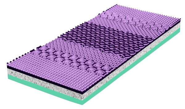 Matrace s masážním efektem Axel Uni 3D 24