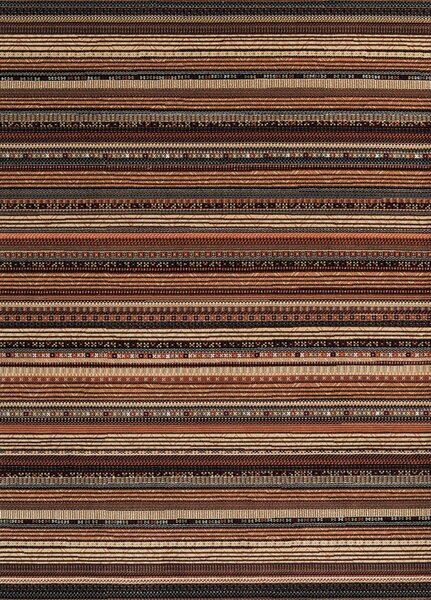 Breno Kusový koberec ZHEVA-NOBLESSE 65402/090, Vícebarevné, 80 x 160 cm