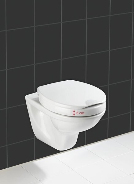 Toaletní sedadlo Secura Comfort WENKO, pohodlné toaletní sedadlo Duroplast Easy-Close
