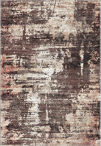 Hnědý koberec Vitaus Louis, 50 x 80 cm
