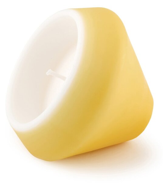Žlutá svíčka Unipar Floating Cone, doba hoření 15 h