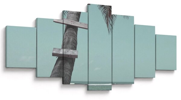 Obraz - Palma v Karibiku (210x100 cm)