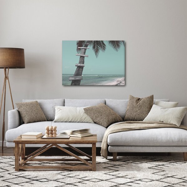 Obraz - Palma v Karibiku (70x50 cm)