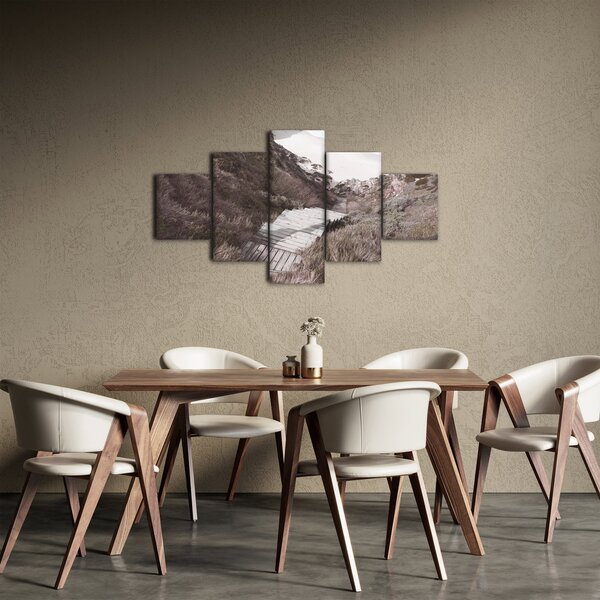 Obraz - Cesta k smaragdovému moři (125x70 cm)