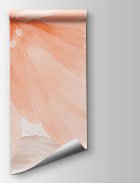 Fototapeta Skupina květin na bílém pozadí, Květinové fototapety, Populární fototapety - Tapeko.co.cz