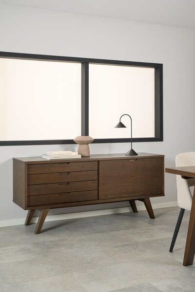 Actona Komoda A-Line 160 cm dub kouřový