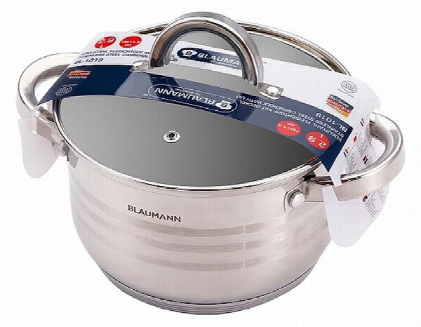Kastrol s poklicí nerez 18 cm Gourmet Line