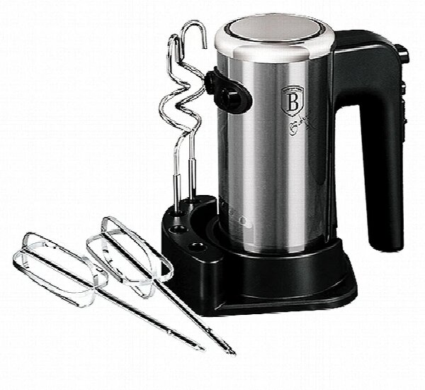 Mixér ruční šlehač s příslušenstvím 300 W Black Silver Collection