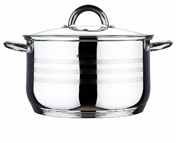 Kastrol s poklicí nerez 18 cm Gourmet Line