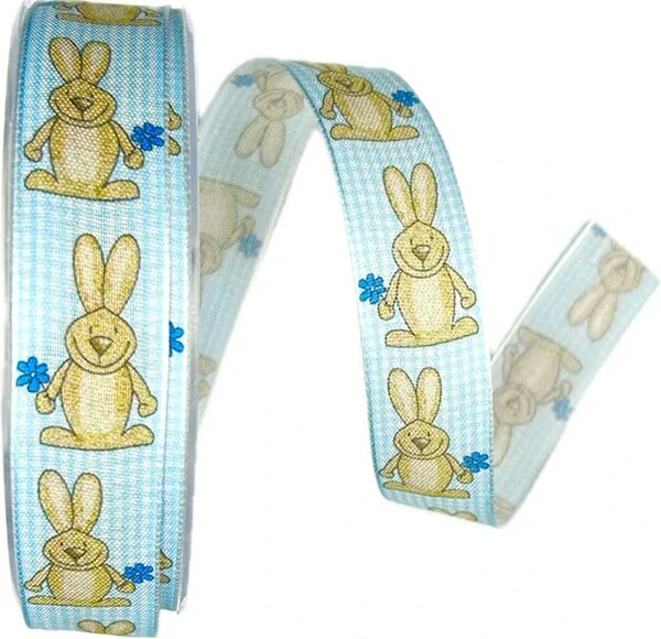 Stuha dárková dětská FUNNY BUNNY 25mm x 20m (7,-Kč/m)