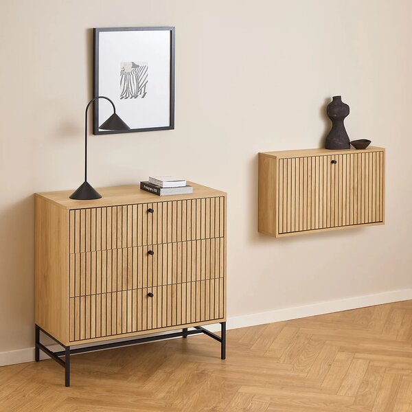 Actona Komoda Albany 80 cm dub přírodní II