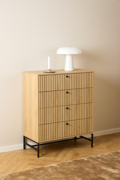 Actona Komoda Albany 80 cm dub přírodní