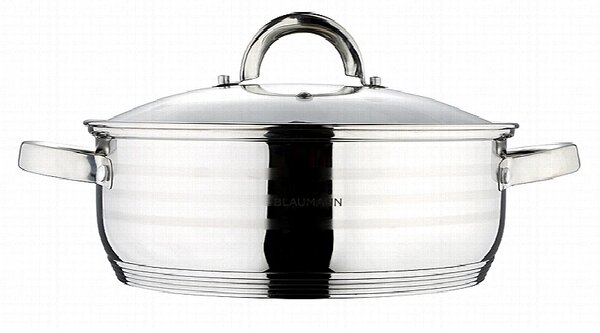 Pekáč / kastrol s poklicí nerez 20 cm Gourmet Line