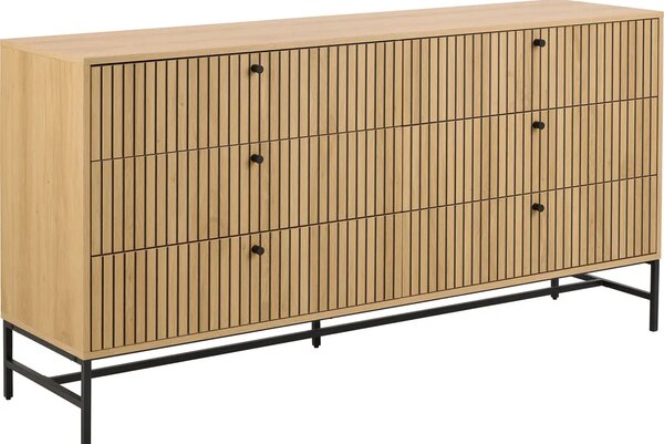Actona Komoda Albany 157 cm dub přírodní