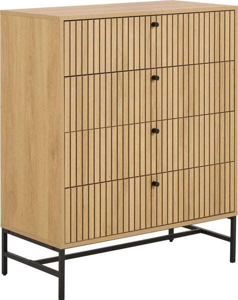 Actona Komoda Albany 80 cm dub přírodní