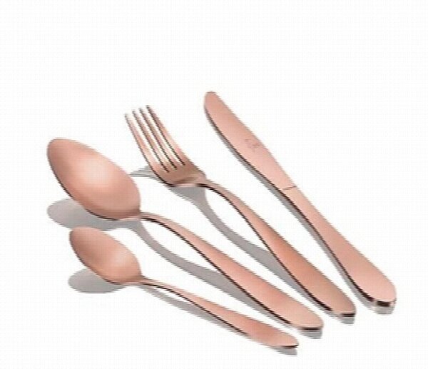 Sada příborů 24 ks Rosegold Metallic Line