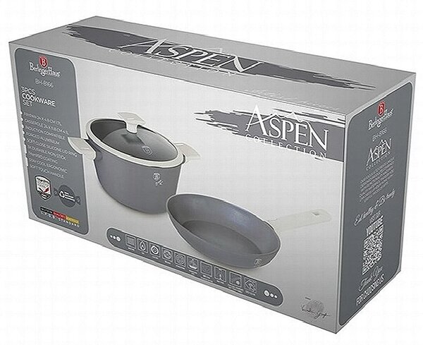 Sada nádobí s titanovým povrchem 3 ks Aspen Collection