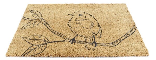 Rohožka z kokosového vlákna 40x60 cm Pencil Robin – Artsy Doormats