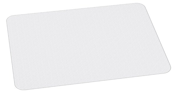 HOMCOM Ochranná podložka na podlahu 90 x 120 cm pro kancelářské židle, průhledná, odolná proti poškrábání, podložka na tvrdé podlahy | Aosom