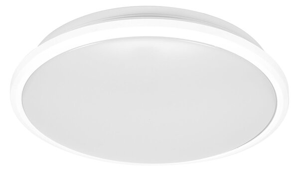 Bílé stropní svítidlo 18 W Teplá bílá 290mm