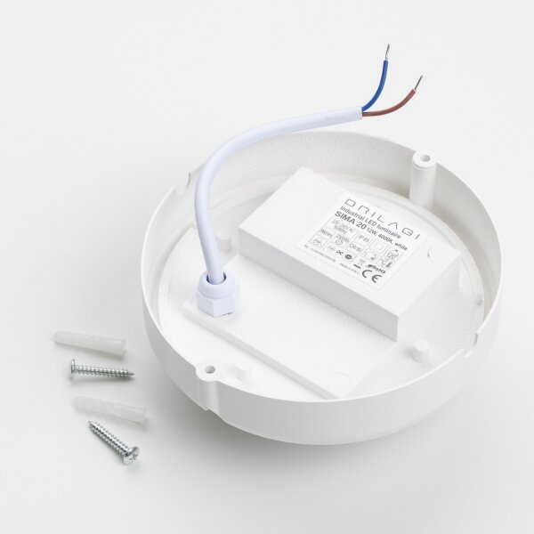 Brilagi - LED Stropní průmyslové svítidlo SIMA LED/12W/230V IP65 bílá