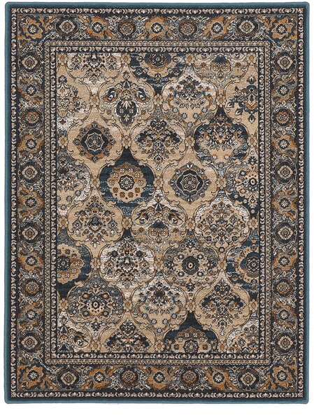 Breno Kusový koberec ISFAHAN FORENZA emerald, Hnědá, Vícebarevné, 200 x 300 cm