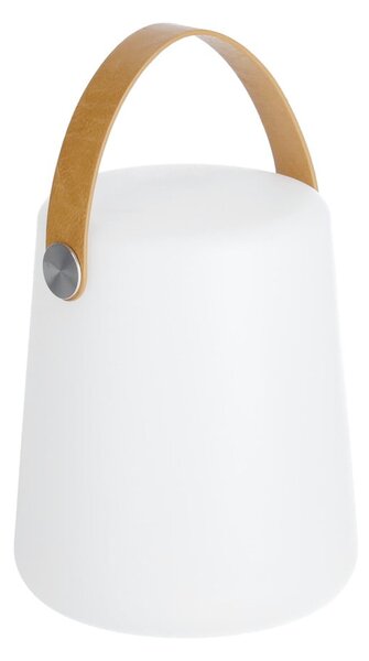 Bílo-hnědá venkovní lampa Kave Home Dialma