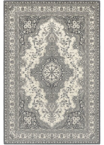 Breno Kusový koberec ISFAHAN ALMAS pearl, Béžová, Šedá, 160 x 240 cm