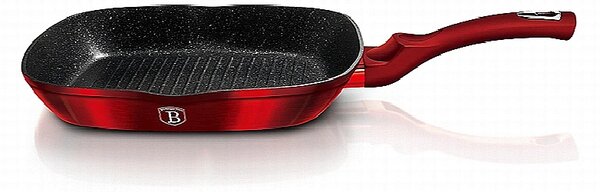 Pánev grilovací s mramorovým povrchem 28 cm Burgundy Metallic Line