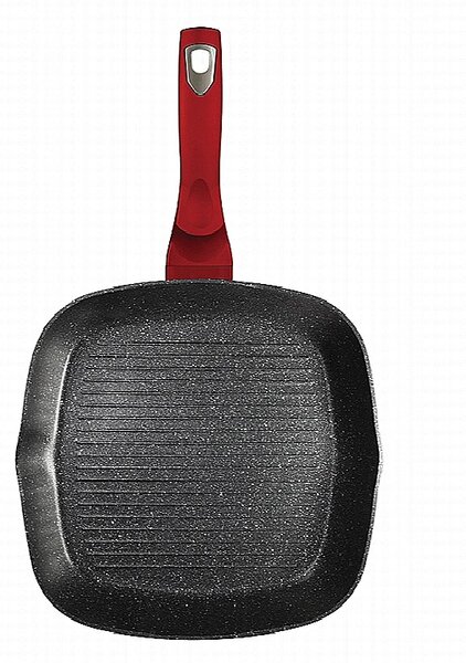 Pánev grilovací s mramorovým povrchem 28 cm Burgundy Metallic Line