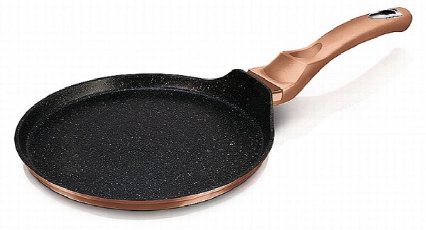 Pánev na palačinky s mramorovým povrchem 25 cm Rosegold Metallic Line
