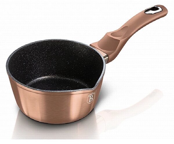Rendlík s mramorovým povrchem 16 cm Rosegold Metallic Line