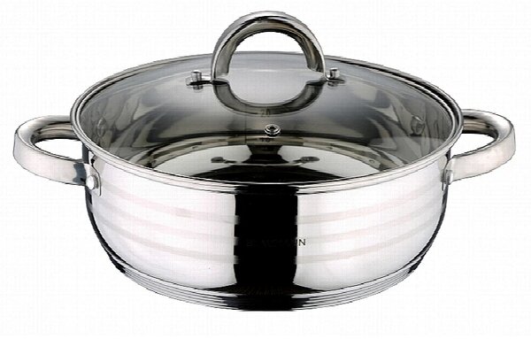 Pekáč / kastrol s poklicí nerez 20 cm Gourmet Line