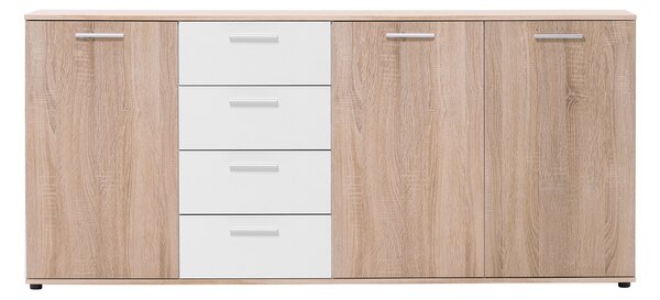 Komoda LUND 52 dub/bílá