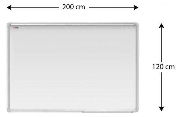 ALLboards CERAMIC CER2012 magnetická tabule 200 x 120 cm