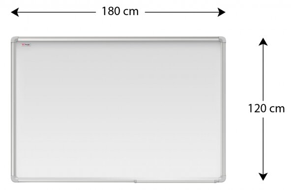 ALLboards PROJECTION P41218 magnetická tabule 180 x 120 cm
