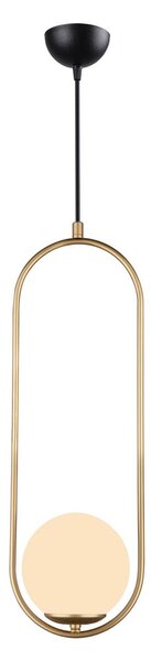Závěsné svítidlo ve zlaté barvě Squid Lighting Arch, výška 146 cm