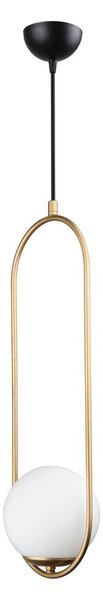 Závěsné svítidlo ve zlaté barvě Squid Lighting Arch, výška 146 cm