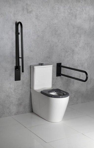 Sapho Sapho, DARIO RIMLESS WC kombi mísa s nádržkou, spodní/zadní odpad, bílá, MC102