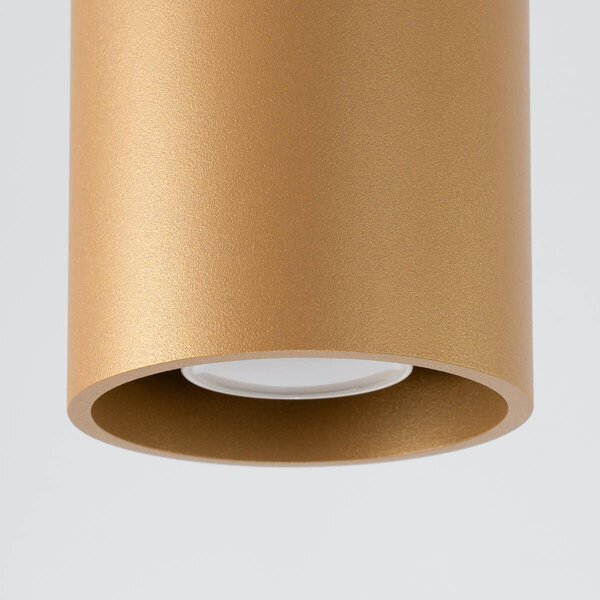 Sollux Lighting Orbis stropní světlo 1x10 W zlatá SL.1180