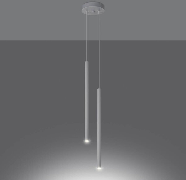Sollux Lighting Pastelo závěsné svítidlo 2x8 W bílá SL.1303